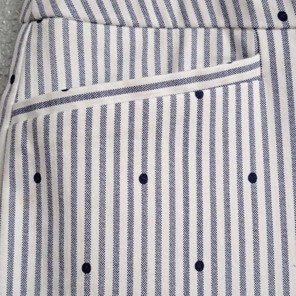 Chicos Cropped, Striped & Polka Dot Pants Size 1.5 R - Picture 10 of 12